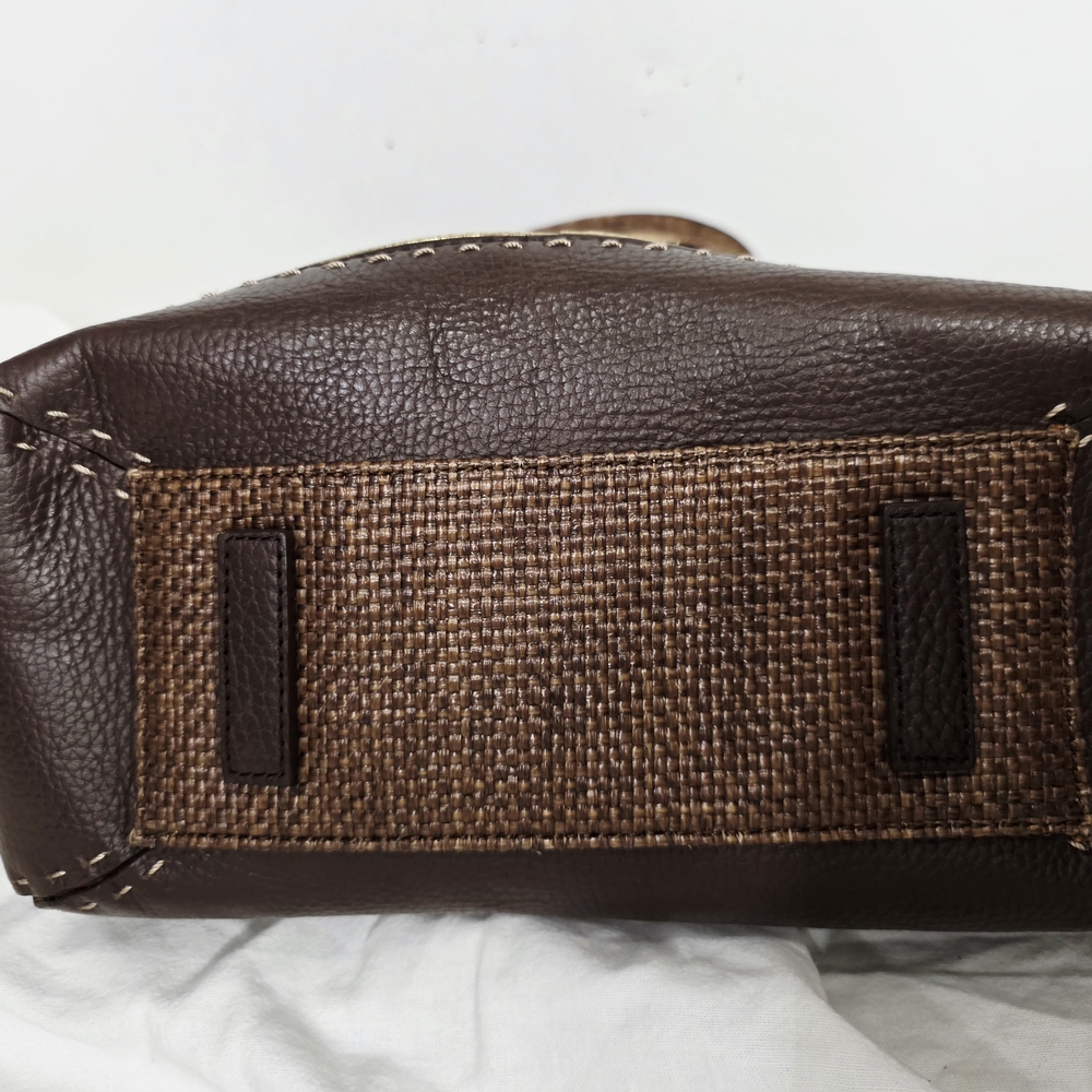 Sigrid Olsen Textured Brown Crossbody Bag - Picture 6 of 8